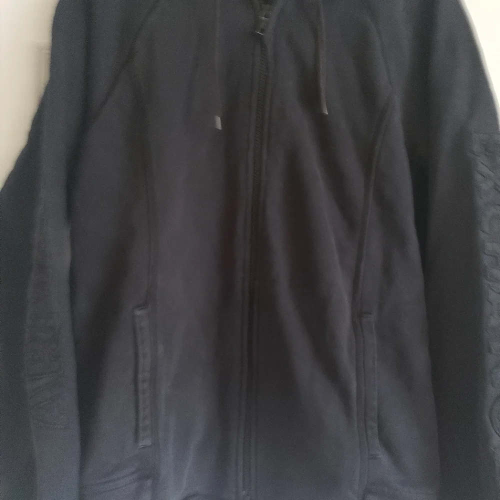 A|X • logo hoodie zip up jacket